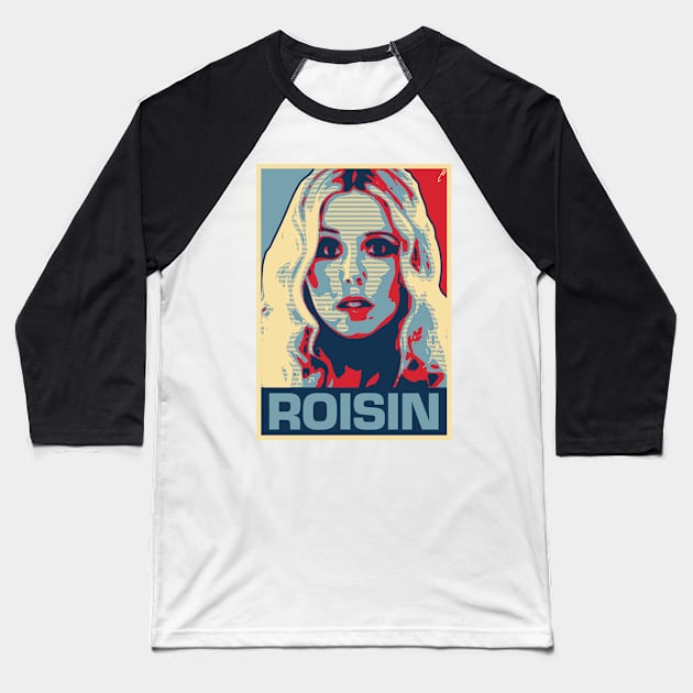 Roisin Baseball T-Shirt by DAFTFISH